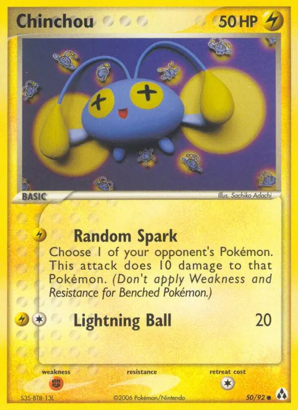 Chinchou, Legend Maker Nº 50