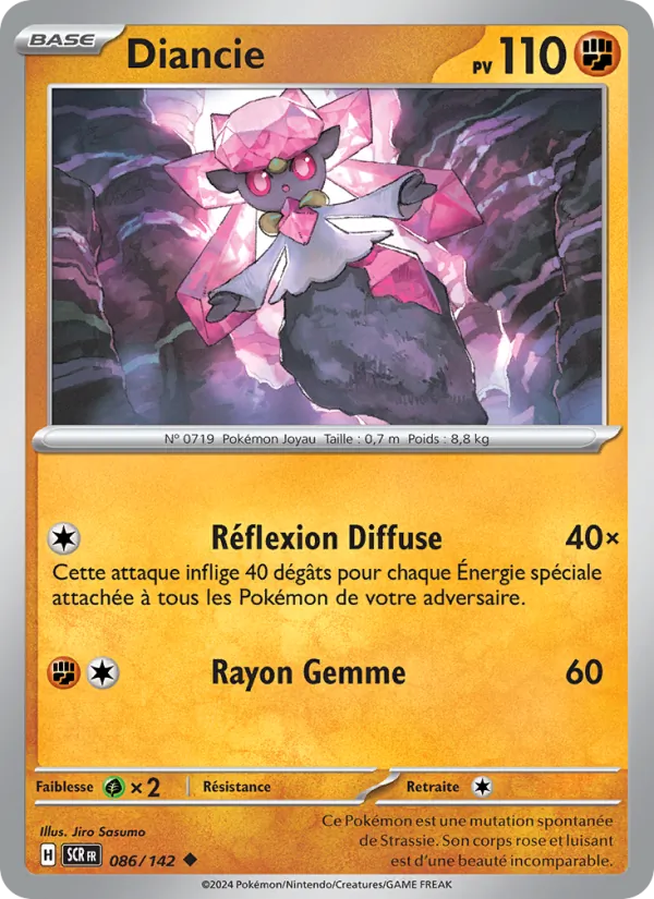 Diancie, Couronne Stellaire No. 086