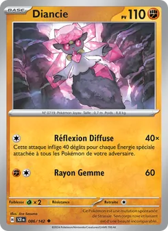 Diancie, Couronne Stellaire No. 086 Normal