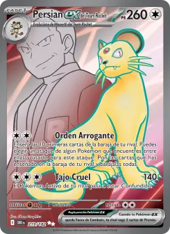Persian ex del Team Rocket, Rivales Predestinados Nº 219 Holo