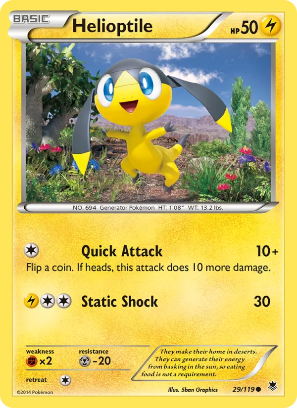 Helioptile, Phantom Forces No. 29