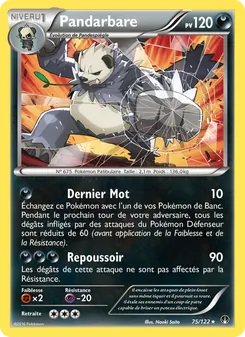 Pandarbare, Rupture Turbo No. 75 Normal