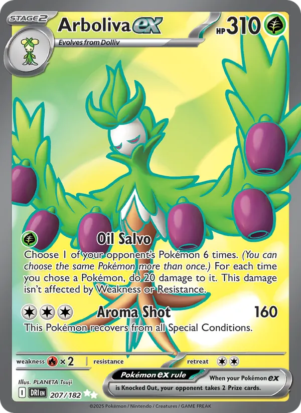 Arboliva ex, Destined Rivals No. 207