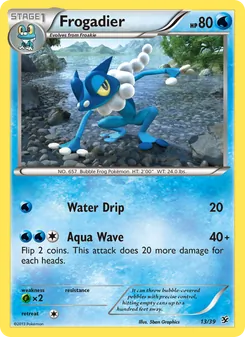 Frogadier, Kalos Starter Set No. 13 Normal
