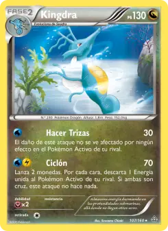 Kingdra, Duelos Primigenios No. 107 Normal