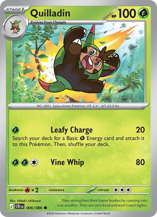 Quilladin, Chaos Rising No. 006