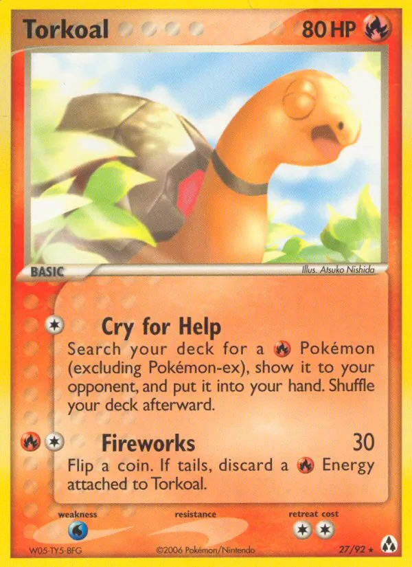 Torkoal, Legend Maker No. 27