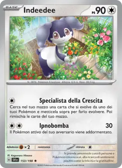 Indeedee, Scarlatto e Violetto No. 153 Holo