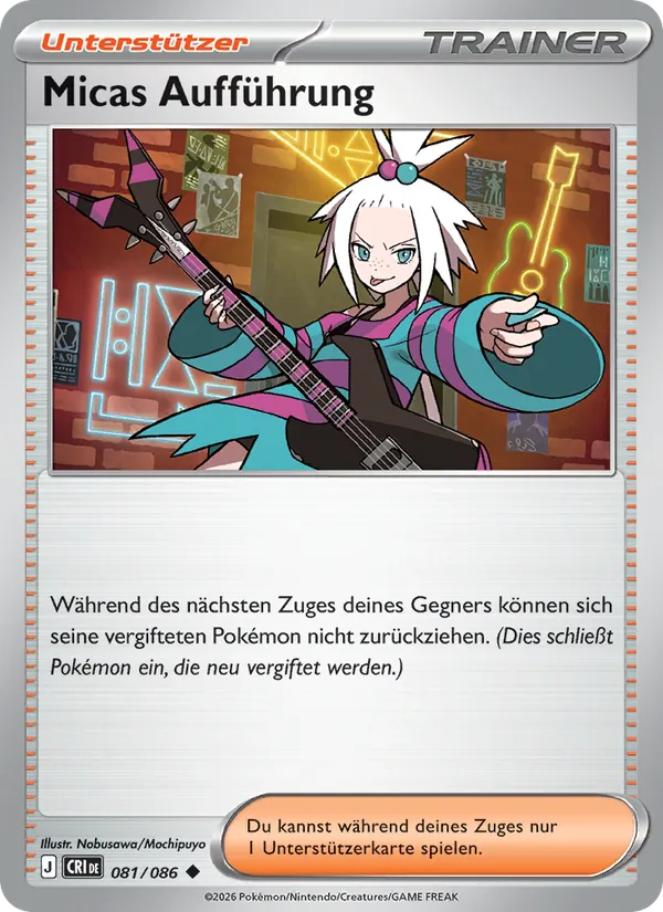 Micas Aufführung, Wachsendes Chaos Nº 081