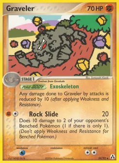 Graveler, Legend Maker No. 34 Normal