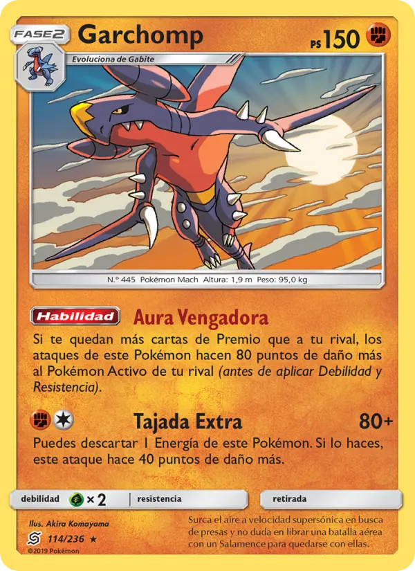 Garchomp, Mentes Unidas Nº 114