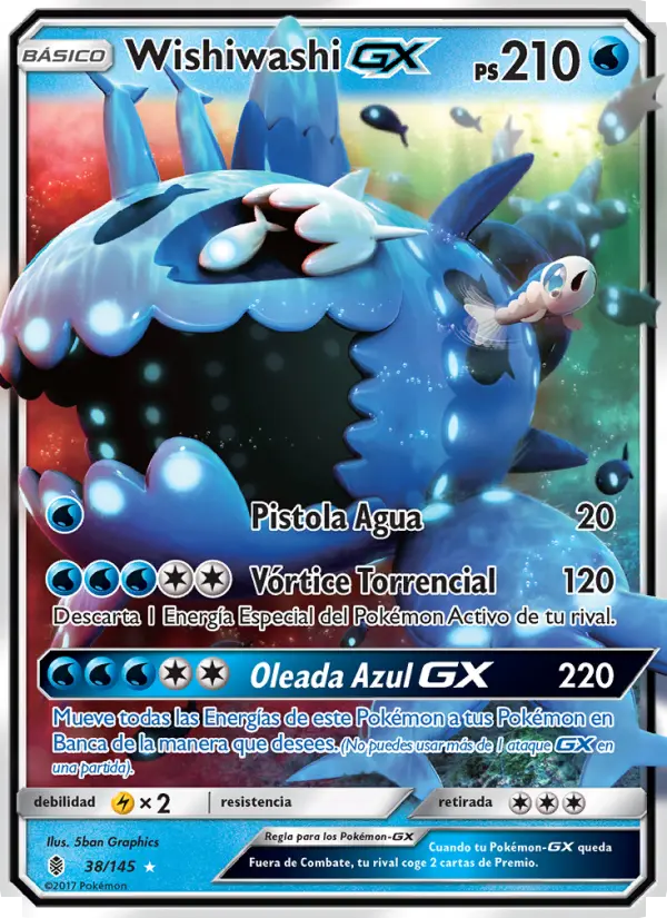 Wishiwashi GX, Albor de Guadianes No. 38