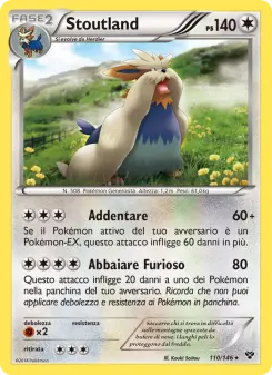 Stoutland, XY Nº 110 Normal