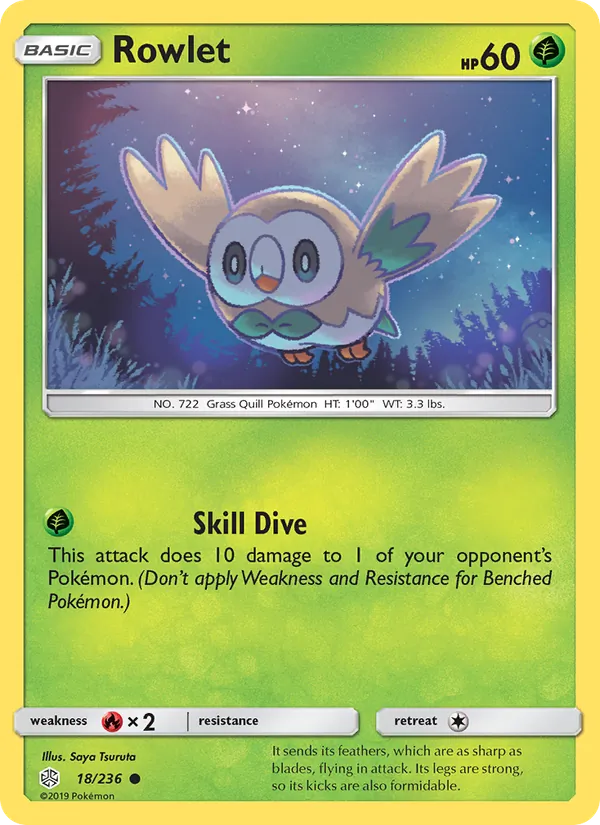 Rowlet, Cosmic Eclipse No. 18
