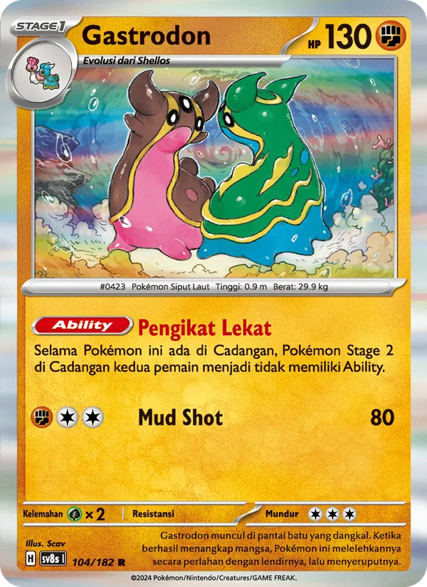 Gastrodon, Kilat Rasi No. 104