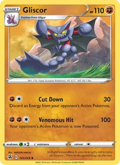 Gliscor, Fusion Strike No. 141 Normal