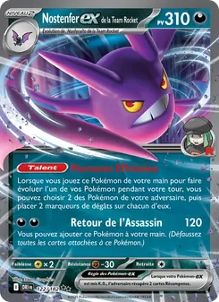Nostenfer-ex de la Team Rocket, Rivalités Destinées No. 122 Holo