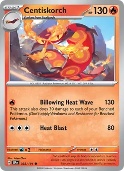 Centiskorch, Surging Sparks No. 028