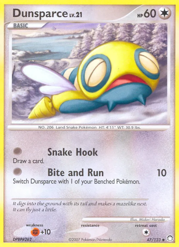 Dunsparce, Mysterious Treasures No. 47