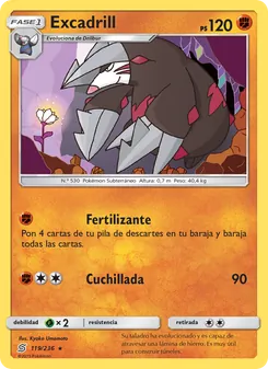 Excadrill, Mentes Unidas No. 119 Normal