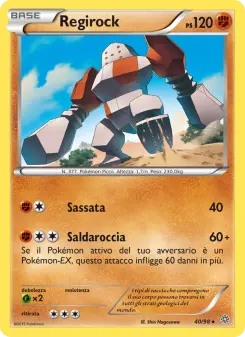 Regirock, Antiche Origini No. 40 Normal