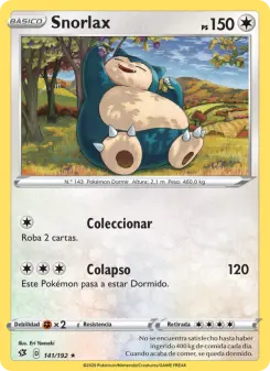 Snorlax, Choque Rebelde Nº 141 Normal