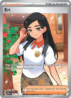 Eri, Prismatic Evolutions Nº 136 Holo