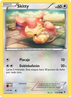 Skitty, Fronteras Cruzadas No. 113 Normal
