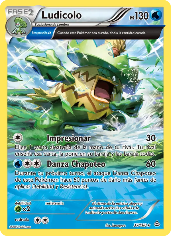 Ludicolo, Duelos Primigenios No. 37