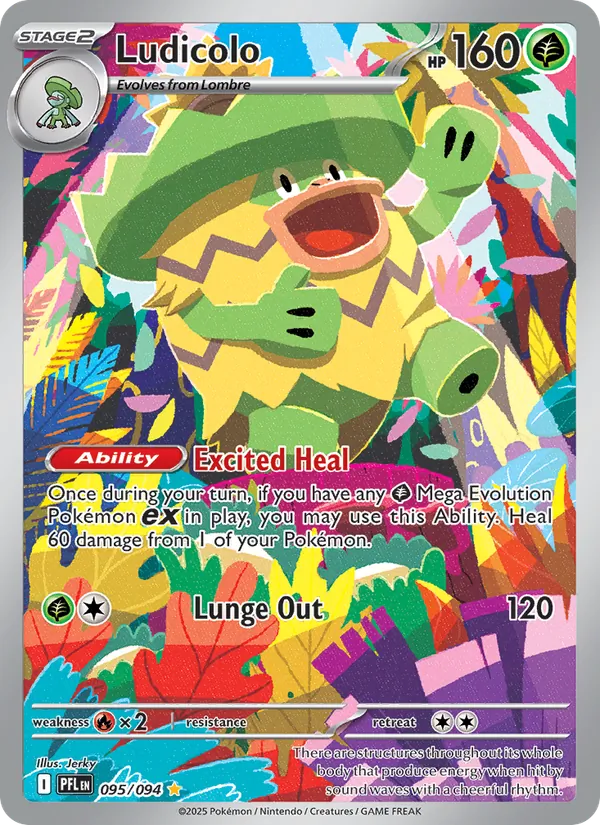 Ludicolo, Phantasmal Flames Nº 095