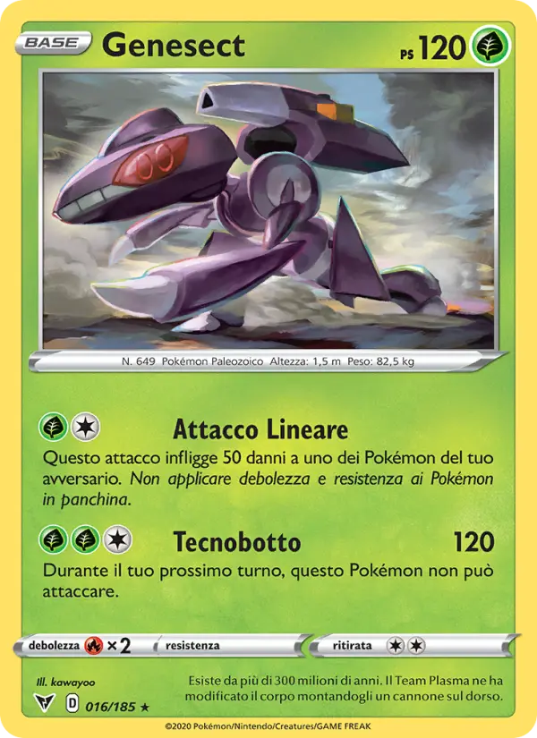 Genesect, Voltaggio Sfolgorante No. 16