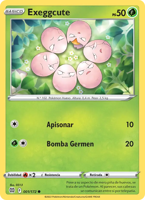 Exeggcute, Astros Brillantes No. 001