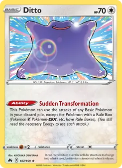 Ditto, Crown Zenith No. 107 Holo
