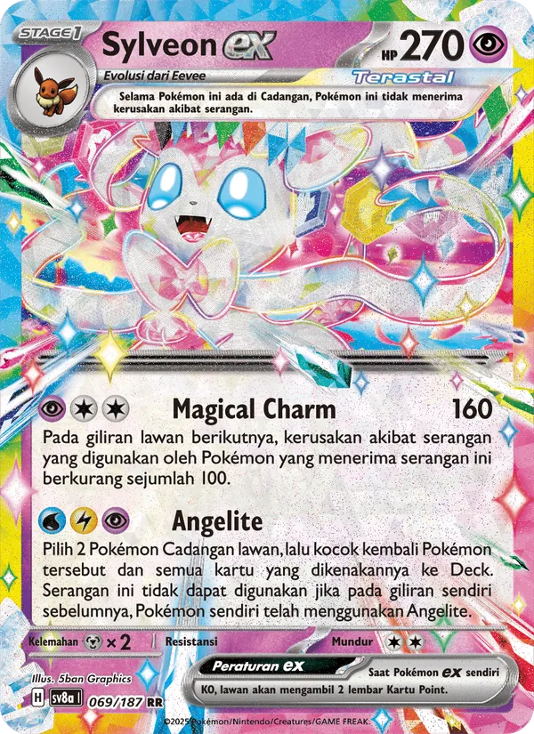 Sylveon ex, Festival Terastal ex No. 069
