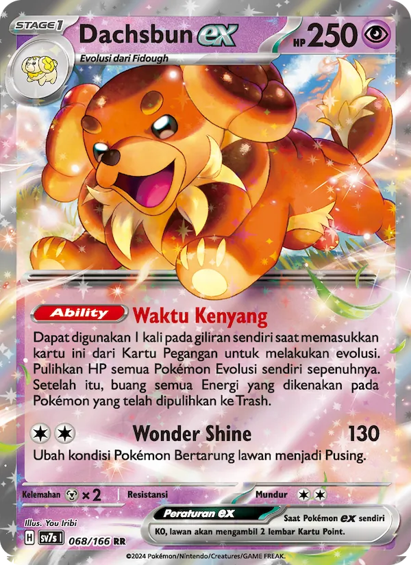 Dachsbun ex, Bimbingan Rasi No. 068
