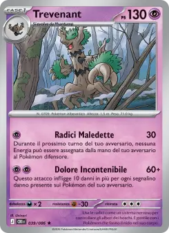 Trevenant, Caos Nascente Nº 039 Holo