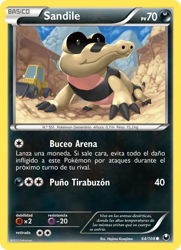 Sandile, Oscuros Exploradores Nº 64