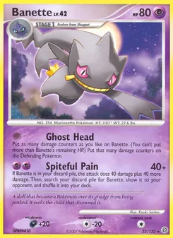 Banette, Secret Wonders No. 23 Normal