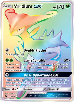 Viridium GX, Tonnerre Perdu Nº 217 Normal
