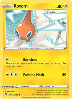 Rotom, Tempesta Argentata No. 053 Normal
