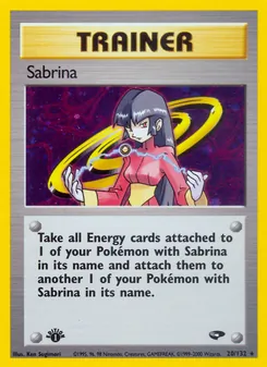 Sabrina, Gym Challenge Nº 20 Holo
