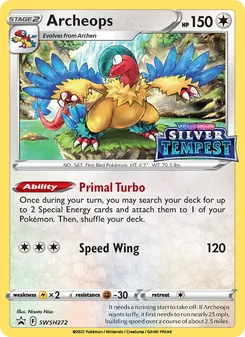 Archeops, SWSH Black Star Promos No. SWSH272 Normal