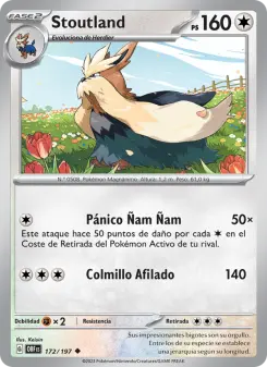 Stoutland, Llamas Obsidianas No. 172 Normal