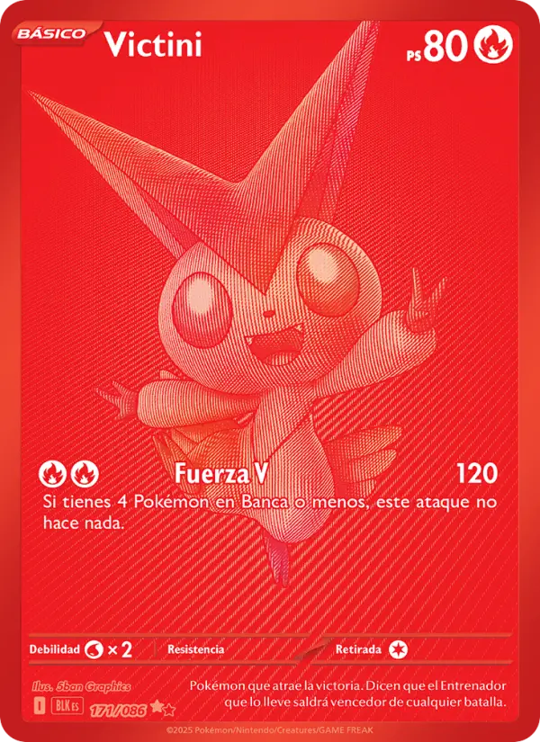 Victini, Fulgor Negro No. 171