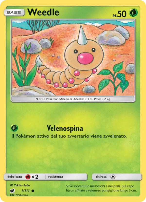 Weedle, Invasione Scarlatta No. 1