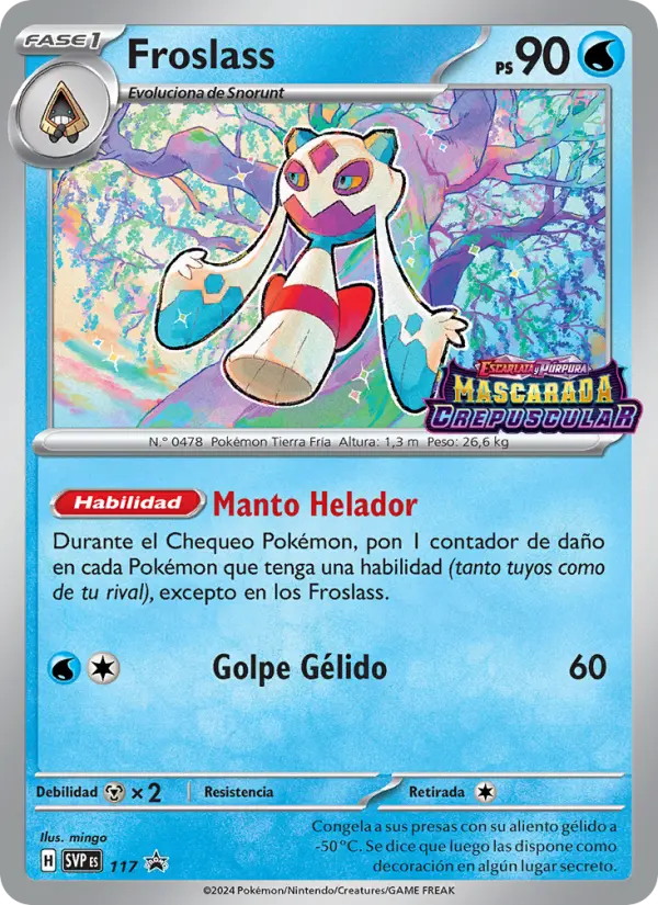 Froslass, SVP Black Star Promos No. 117