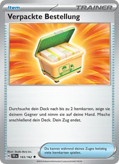 Verpackte Bestellung, Gewalten der Zeit Nº 143 Normal