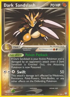 Dark Sandslash, Team Rocket Returns No. 18