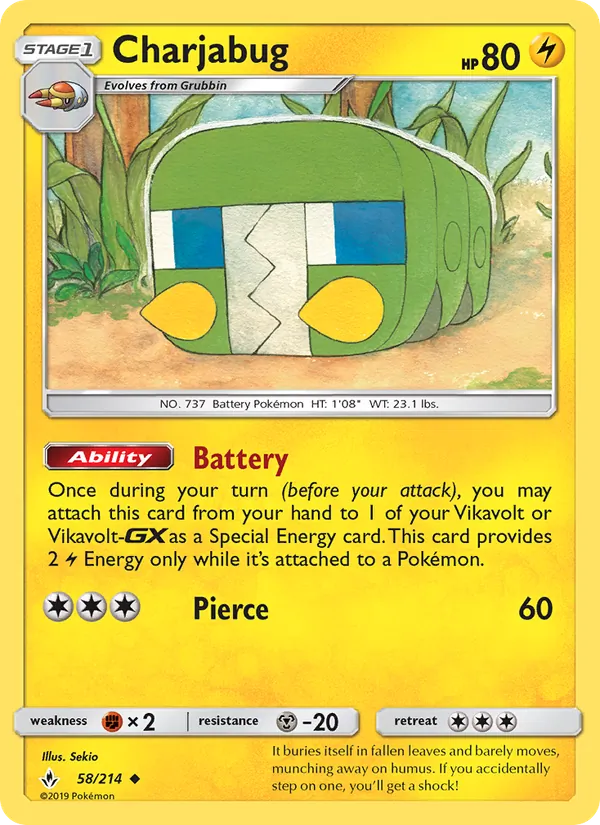 Charjabug, Unbroken Bonds No. 58