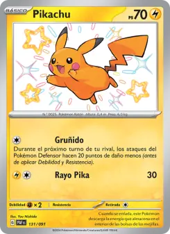 Pikachu, Destinos de Paldea No. 131 Holo